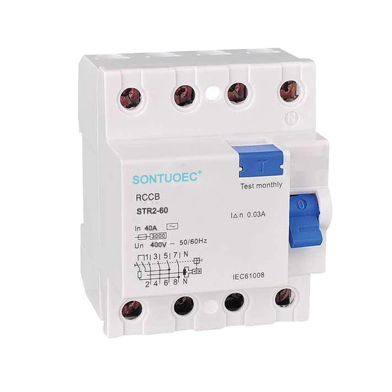 4p 63a / 30Ma RCD AC Momo